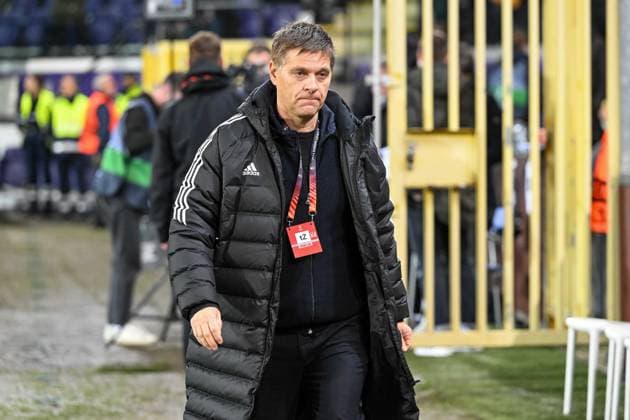 Football, men, season 2022 2023, Europa League Round of 16, second leg , Royale Union Saint Gilloise 1 FC Union Berlin at Lotto Park Brussels, Managing Director Sport Oliver Ruhnert 1 FC Union Berlin , 16 03 2023, Copyright: xMatthiasxKochx