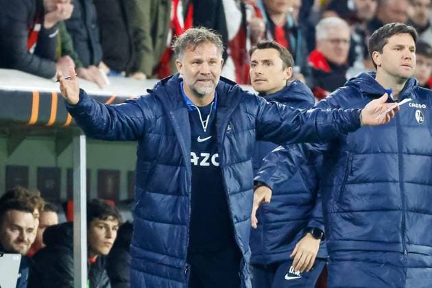 Lars Vossler SC Freiburg, Co coach gesture, gestures, gestures , GER, SC Freiburg vs Juventus Turin, Football, UEFA Europa League, Round of 16, 16 03 2023 GER, SC Freiburg vs Juventus Turin, Football, UEFA Europa League, Round of 16, 16 03 2023 Freiburg im Breisgau, Germany Copyright: xEibner-Pressefoto GrantxHubbsx EP_GHS