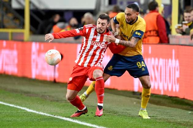 Football, EL, Royale Union Saint-Gilloise - 1. FC Union Berlin
