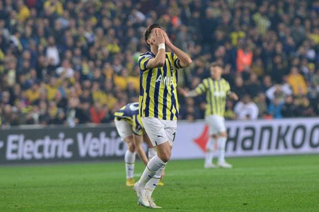 Arda Guler of Fenerbahce during the UEFA Europa League round of 16 leg two match between Fenerbahce and Sevilla FC at Ulker Sukru Saracoglu Stadium in Istanbul, Turkey on March 16, 2023. Istanbul Turkey Copyright: xSeskimphotox Fenerbahce-Sevilla-16323 (86)