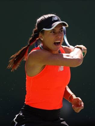 Mandatory Credit: Photo by Ella Ling Shutterstock (13824333o) Sorana Cirstea of Romania in action BNP Paribas Open, Tennis, Day 9, Indian Wells Tennis Garden, California, USA- 16 Mar 2023 BNP Paribas Open, Tennis, Day 9, Indian Wells Tennis Garden, California, USA- 16 Mar 2023 Copyright: xEllaxLing Shutterstockx 13824333o
