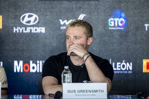 GREENSMITH Gus (GBR), Skoda Fabia RS, portrait during the Rally Guanajuato Mexico 2023, 3rd round of the 2023 WRC, Motorsport Rallye, WM World Rally Car Championship, from March 16 to 19, 2023 at Leon, Guanajuato, in Mexico - AUTO - WRC - RALLY GUANAJUATO MEXICO 2023 DPPI Panoramic  RPPA_2023_03_Mexico_257