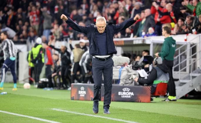 16 03 23 SC Freiburg Juventus Turin Germany, Freiburg, 16 03 2023, football, Europa League, round of 16, SC Freiburg Juventus Turin Christian Streich coach SC Freiburg