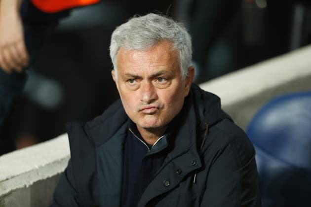 Jose Mourinho (Roma), MARCH 16, 2023 - Football Soccer : UEFA Europa League Round of 16 2nd leg match between Real Sociedad 0-0 AS Roma at the Reale Arena in San Sebastian, Spain. Noxthirdxpartyxsales  (213564207)