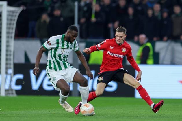 Ferencvarosi TC v Bayer 04 Leverkusen: Round of 16 Leg Two - UEFA Europa League Florian Wirtz during the UEFA Europa League round of 16 leg two match between Ferencvarosi TC and Bayer 04 Leverkusen at Puskas Arena on March 16, 2023 in Budapest, Hungary. Budapest Hungary  Copyright: xHorvathxTamasx originalFilename:tamas-notitle230317_npolD.jpg