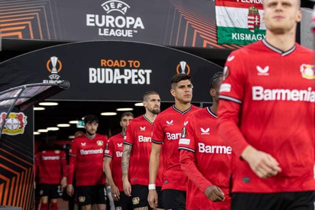 Football, EL, Preview quarter-finals, Bayer 04 Leverkusen - Royale Union Saint Gilloise