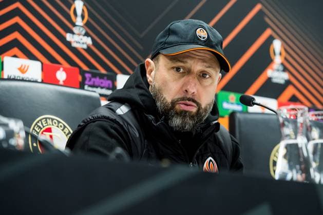 ROTTERDAM - Shakhtar Donetsk coach Igor Jovicevic during the UEFA Europa league round of 16 match between Feyenoord and Shakhtar Donetsk at Feyenoord Stadion de Kuip on March 16, 2023 in Rotterdam, Netherlands. AP Dutch Height COR LASKER Feyenoord v Shakhtar Donetsk: Round of 16 Leg Two - UEFA Europa League 2022 2023 xVIxANPxSportx xCorxLaskerxIVx 465181546 originalFilename: 465181546.jpg