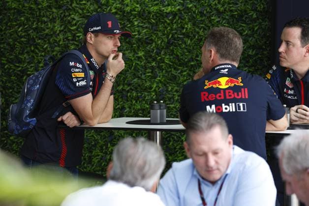VERSTAPPEN Max (ned), Red Bull Racing RB19, portrait during the Formula 1 STC Saudi Arabian Grand Prix 2023, 2nd round of the 2023 Formula One World Championship, WM, Weltmeisterschaft from March 17 to 19, 2023 on the Jeddah Corniche Circuit, in Jeddah, Saudi Arabia - F1 - SAUDI ARABIAN GRAND PRIX 2023 DPPI Panoramic  F12023GP02SAU_JK240950