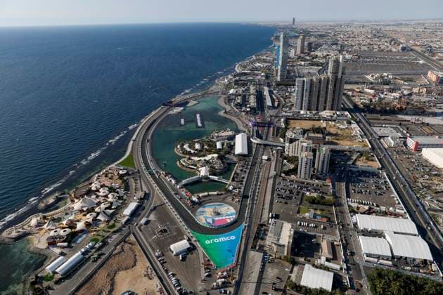General view, F1 Grand Prix of Saudi Arabia at Jeddah Corniche Circuit on March 17, 2023 in Jeddah, Saudi Arabia Photo by HOCH ZWEI Jeddah Saudi Arabia