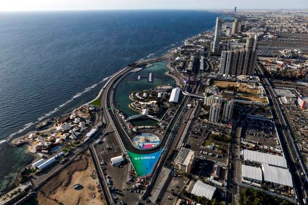 General view, F1 Grand Prix of Saudi Arabia at Jeddah Corniche Circuit on March 17, 2023 in Jeddah, Saudi Arabia Photo by HOCH ZWEI Jeddah Saudi Arabia