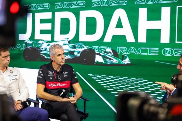 ALUNNI BRAVI Alessandro (ita), Managing Director of Sauber Group & Team Representative, portrait during the Formula 1 STC Saudi Arabian Grand Prix 2023, 2nd round of the 2023 Formula One World Championship, WM, Weltmeisterschaft from March 17 to 19, 2023 on the Jeddah Corniche Circuit, in Jeddah, Saudi Arabia - F1 - SAUDI ARABIAN GRAND PRIX 2023 DPPI Panoramic  20230317_G0OD6986
