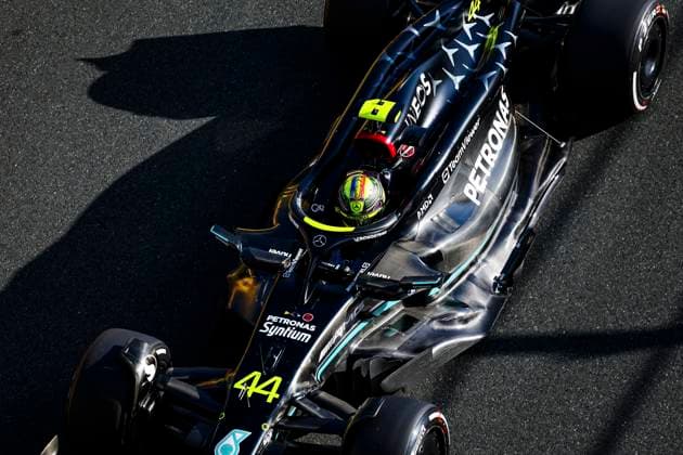 44 Lewis Hamilton GBR, Mercedes AMG Petronas F1 Team , F1 Grand Prix of Saudi Arabia at Jeddah Corniche Circuit on March 17, 2023 in Jeddah, Saudi Arabia Photo by HOCH ZWEI Jeddah Saudi Arabia