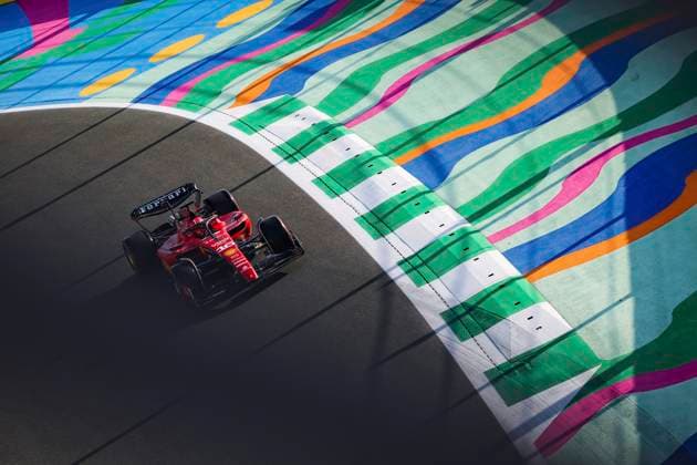 16 Charles Leclerc MCO, Scuderia Ferrari , F1 Grand Prix of Saudi Arabia at Jeddah Corniche Circuit on March 17, 2023 in Jeddah, Saudi Arabia Photo by HOCH ZWEI Jeddah Saudi Arabia