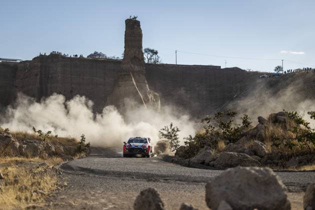 Motorsport, WRC, Rallye Mexiko 11 Thierry NEUVILLE (BEL), Martijn WYDAEGHE (BEL), HYUNDAI SHELL MOBIS WORLD RALLY TEAM, HYUNDAI I20 N Rally1 Hybrid, WRC, Motorsport Rallye, WM action during the Rally Guanajuato Mexico 2023, 3rd round of the 2023 WRC World Rally Car Championship, from March 16 to 19, 2023 at Leon, Guanajuato, in Mexico - AUTO - WRC - RALLY GUANAJUATO MEXICO 2023 DPPI Panoramic RPPA_2023_03_Mexico_438
