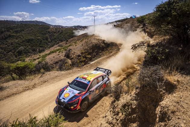 Motorsport, WRC, Rallye Mexiko 06 Dani SORDO (ESP), Candido CARRERA (ESP), HYUNDAI SHELL MOBIS WORLD RALLY TEAM, HYUNDAI i20 N Rally1 Hybrid, WRC, Motorsport Rallye, WM action during the Rally Guanajuato Mexico 2023, 3rd round of the 2023 WRC World Rally Car Championship, from March 16 to 19, 2023 at Leon, Guanajuato, in Mexico - AUTO - WRC - RALLY GUANAJUATO MEXICO 2023 DPPI Panoramic RPPA_2023_03_Mexico_456