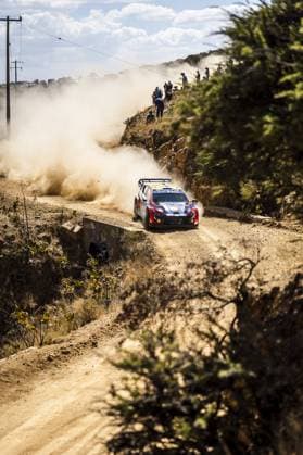 Motorsport, WRC, Rallye Mexiko 04 Esapekka LAPPI (FIN), Janne FERM (FIN), HYUNDAI SHELL MOBIS WORLD RALLY TEAM, HYUNDAI i20 N Rally1 Hybrid, WRC, Motorsport Rallye, WM action during the Rally Guanajuato Mexico 2023, 3rd round of the 2023 WRC World Rally Car Championship, from March 16 to 19, 2023 at Leon, Guanajuato, in Mexico - AUTO - WRC - RALLY GUANAJUATO MEXICO 2023 DPPI Panoramic RPPA_2023_03_Mexico_426