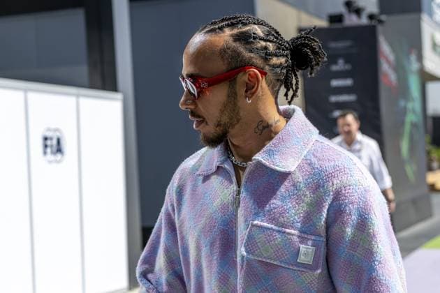 Jeddah - 17-03-2023, Saudi Arabia, Lewis Hamilton at the Formula 1 Saudi Arabia Grand Prix 2023 Friday Formula 1 Saudi Arabia Grand Prix 2023 Friday  x20249429x Copyright: