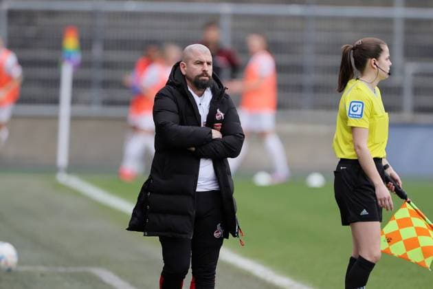 Sport 1 FC Cologne vs Bayern Munich, Football Women, 1 Bundesliga, Coach Sascha Glass 1 FC Cologne , Bild , 18 03 2023