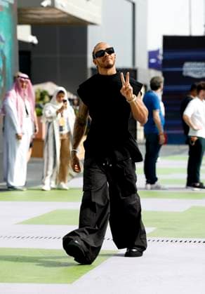 44 Lewis Hamilton GBR, Mercedes AMG Petronas F1 Team , F1 Grand Prix of Saudi Arabia at Jeddah Corniche Circuit on March 18, 2023 in Jeddah, Saudi Arabia Photo by HOCH ZWEI Jeddah Saudi Arabia