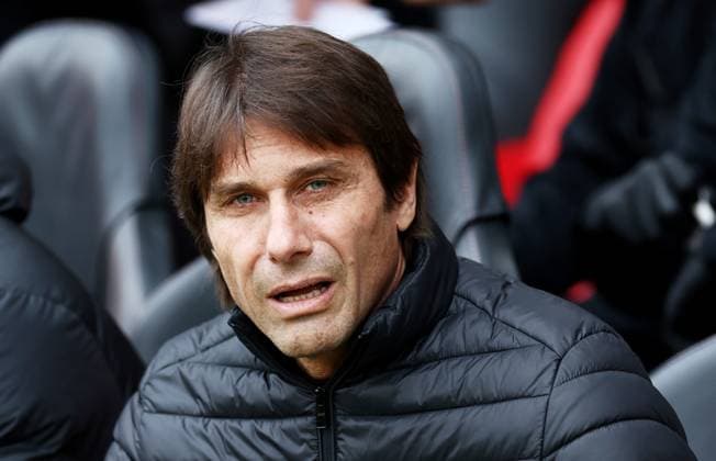 Mandatory Credit: Photo by James Marsh Shutterstock (13831709w) Tottenham Hotspur Manager Antonio Conte. Southampton v Tottenham Hotspur, Premier League, Football, St Mary s Stadium, Southampton, UK - 18 Mar 2023 EDITORIAL USE ONLY No use with unauthorised audio, video, data, fixture lists, club league logos or live services. Online in-match use limited to 120 images, no video emulation. No use in betting, games or single club league player publications. Southampton v Tottenham Hotspur, Premier League, Football, St Mary s Stadium, Southampton, UK - 18 Mar 2023 EDITORIAL USE ONLY No use with unauthorised audio, video, data, fixture lists, club league logos or live services. Online in-match use limited to 120 images, no video emulation. No use in betting, games or single club league player publications. Copyright: xJamesxMarsh Shutterstockx 13831709w