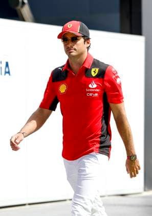 55 Carlos Sainz ESP, Scuderia Ferrari , F1 Grand Prix of Saudi Arabia at Jeddah Corniche Circuit on March 18, 2023 in Jeddah, Saudi Arabia Photo by HOCH ZWEI Jeddah Saudi Arabia