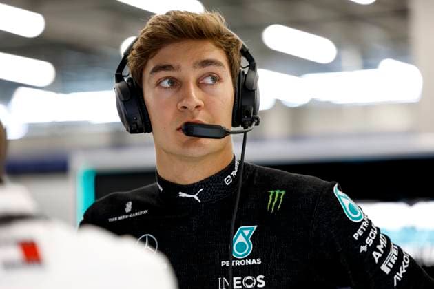 63 George Russell GBR, Mercedes AMG Petronas F1 Team , F1 Grand Prix of Saudi Arabia at Jeddah Corniche Circuit on March 18, 2023 in Jeddah, Saudi Arabia Photo by HOCH ZWEI Jeddah Saudi Arabia