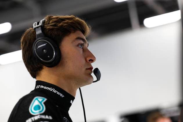 63 George Russell GBR, Mercedes AMG Petronas F1 Team , F1 Grand Prix of Saudi Arabia at Jeddah Corniche Circuit on March 18, 2023 in Jeddah, Saudi Arabia Photo by HOCH ZWEI Jeddah Saudi Arabia