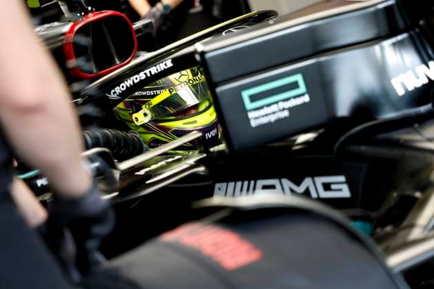 44 Lewis Hamilton GBR, Mercedes AMG Petronas F1 Team , F1 Grand Prix of Saudi Arabia at Jeddah Corniche Circuit on March 18, 2023 in Jeddah, Saudi Arabia Photo by HOCH ZWEI Jeddah Saudi Arabia