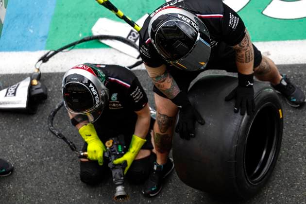 Mercedes AMG Petronas F1 Team, F1 Grand Prix of Saudi Arabia at Jeddah Corniche Circuit on March 18, 2023 in Jeddah, Saudi Arabia Photo by HOCH ZWEI Jeddah Saudi Arabia