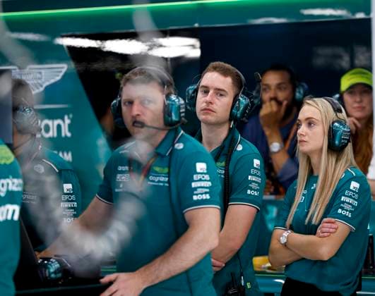 Stoffel Vandoorne BEL, Aston Martin Aramco Cognizant F1 Team , F1 Grand Prix of Saudi Arabia at Jeddah Corniche Circuit on March 18, 2023 in Jeddah, Saudi Arabia Photo by HOCH ZWEI Jeddah Saudi Arabia
