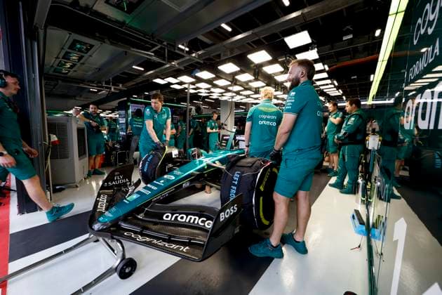 14 Fernando Alonso ESP, Aston Martin Aramco Cognizant F1 Team , F1 Grand Prix of Saudi Arabia at Jeddah Corniche Circuit on March 18, 2023 in Jeddah, Saudi Arabia Photo by HOCH ZWEI Jeddah Saudi Arabia
