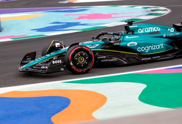 18 Lance Stroll CAN, Aston Martin Aramco Cognizant F1 Team , F1 Grand Prix of Saudi Arabia at Jeddah Corniche Circuit on March 18, 2023 in Jeddah, Saudi Arabia Photo by HOCH ZWEI Jeddah Saudi Arabia