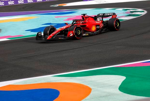 16 Charles Leclerc MCO, Scuderia Ferrari , F1 Grand Prix of Saudi Arabia at Jeddah Corniche Circuit on March 18, 2023 in Jeddah, Saudi Arabia Photo by HOCH ZWEI Jeddah Saudi Arabia