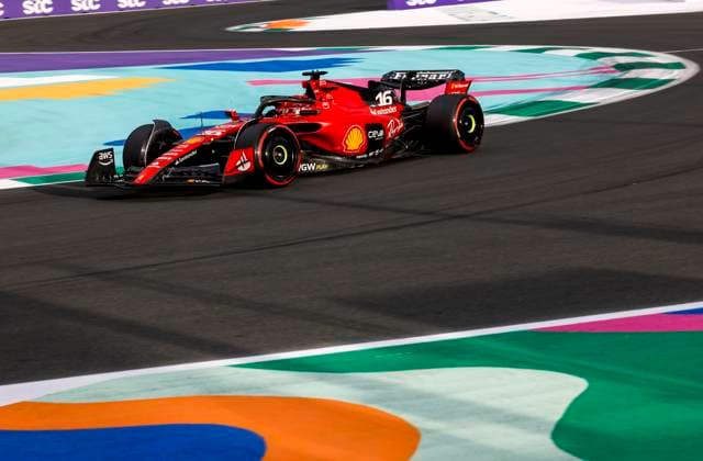16 Charles Leclerc MCO, Scuderia Ferrari , F1 Grand Prix of Saudi Arabia at Jeddah Corniche Circuit on March 18, 2023 in Jeddah, Saudi Arabia Photo by HOCH ZWEI Jeddah Saudi Arabia