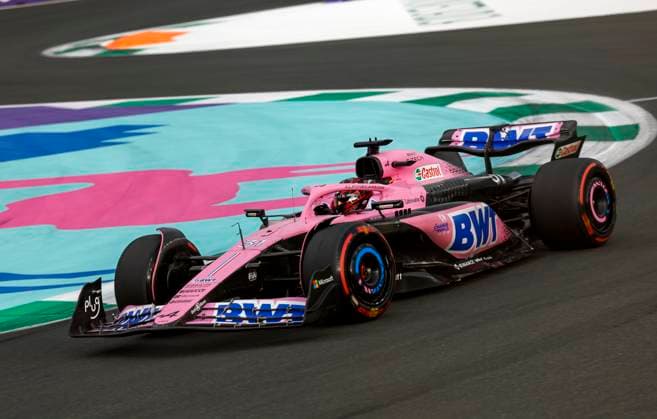 31 Esteban Ocon FRA, BWT Alpine F1 Team , F1 Grand Prix of Saudi Arabia at Jeddah Corniche Circuit on March 18, 2023 in Jeddah, Saudi Arabia Photo by HOCH ZWEI Jeddah Saudi Arabia