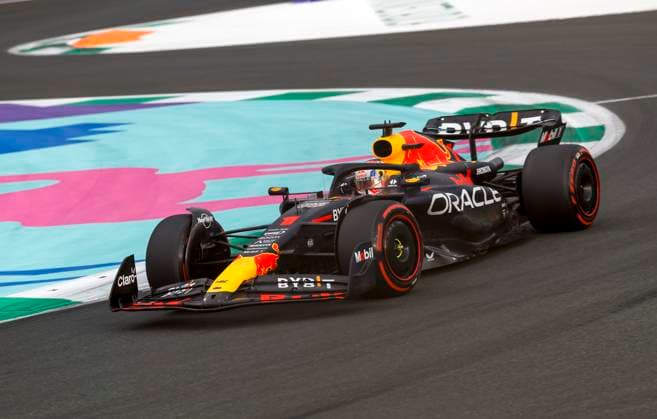 1 Max Verstappen NLD, Oracle Red Bull Racing , F1 Grand Prix of Saudi Arabia at Jeddah Corniche Circuit on March 18, 2023 in Jeddah, Saudi Arabia Photo by HOCH ZWEI Jeddah Saudi Arabia