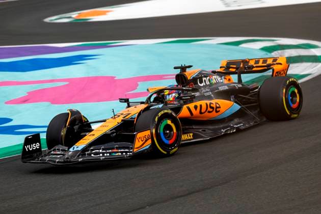 81 Oscar Piastri AUS, McLaren F1 Team , F1 Grand Prix of Saudi Arabia at Jeddah Corniche Circuit on March 18, 2023 in Jeddah, Saudi Arabia Photo by HOCH ZWEI Jeddah Saudi Arabia