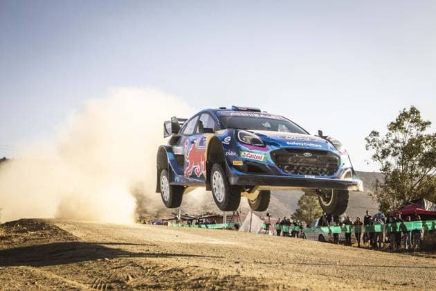 07 Pierre-Louis LOUBET (FRA), Nicolas GILSOUL (FRA), M FORD WORLD RALLY TEAM, FORD Puma Rally1 Hybrid, WRC, Motorsport Rallye, WM action during the Rally Guanajuato Mexico 2023, 3rd round of the 2023 WRC World Rally Car Championship, from March 16 to 19, 2023 at Leon, Guanajuato, in Mexico - AUTO - WRC - RALLY GUANAJUATO MEXICO 2023 DPPI Panoramic RPPA_2023_03_Mexico_488