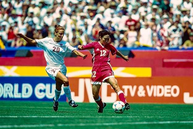 Soccer Women s World Cup 1999 Wen Lirong (CHN) during USA vs CHN finals at the 1999 FIFA Women s World Cup Soccer. Pasadena Rose Bowl California United States Copyright: xChrisxTrotman Duomo PCNx SC9972 WC083