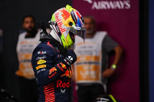 PEREZ Sergio (mex), Red Bull Racing RB19, portrait during the Formula 1 STC Saudi Arabian Grand Prix 2023, 2nd round of the 2023 Formula One World Championship, WM, Weltmeisterschaft from March 17 to 19, 2023 on the Jeddah Corniche Circuit, in Jeddah, Saudi Arabia - F1 - SAUDI ARABIAN GRAND PRIX 2023 DPPI Panoramic  20230318_IMGL9947.JPG