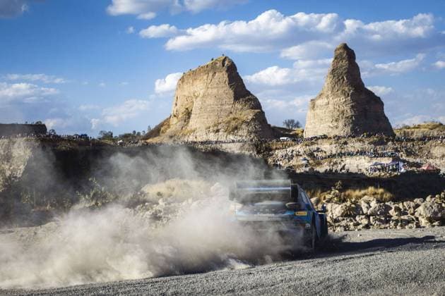 09 Jourdan SERDERIDIS (GRC), Frederic MICLOTTE (BEL), M FORD WORLD RALLY TEAM, FORD Puma Rally1 Hybrid, WRC, Motorsport Rallye, WM action during the Rally Guanajuato Mexico 2023, 3rd round of the 2023 WRC World Rally Car Championship, from March 16 to 19, 2023 at Leon, Guanajuato, in Mexico - AUTO - WRC - RALLY GUANAJUATO MEXICO 2023 DPPI Panoramic RPPA_2023_03_Mexico_621