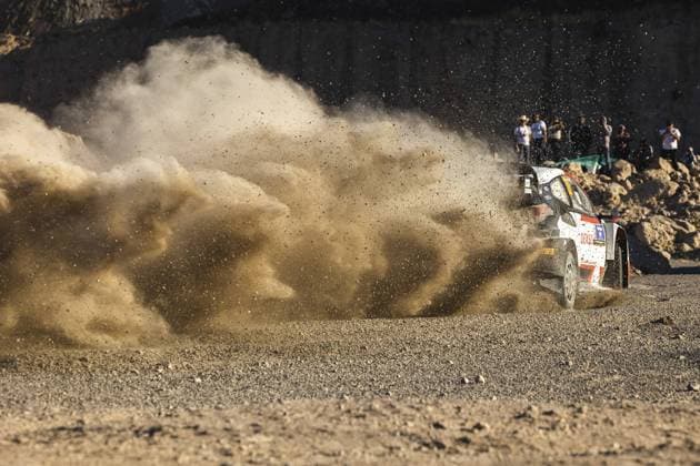 33 Elfyn EVANS (GBR), Scott MARTIN (GBR), TOYOTA GAZOO RACING WRT, TOYOTA GR Yaris Rally1 Hybrid, WRC, Motorsport Rallye, WM ,WRC, action during the Rally Guanajuato Mexico 2023, 3rd round of the 2023 WRC World Rally Car Championship, from March 16 to 19, 2023 at Leon, Guanajuato, in Mexico - AUTO - WRC - RALLY GUANAJUATO MEXICO 2023 DPPI Panoramic RPPA_2023_03_Mexico_592