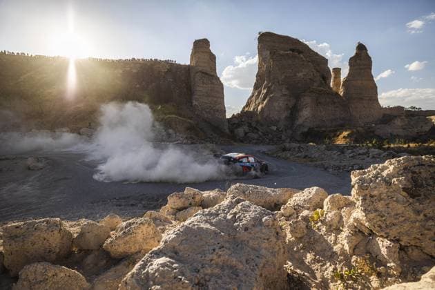 11 Thierry NEUVILLE (BEL), Martijn WYDAEGHE (BEL), HYUNDAI SHELL MOBIS WORLD RALLY TEAM, HYUNDAI I20 N Rally1 Hybrid, WRC, Motorsport Rallye, WM action during the Rally Guanajuato Mexico 2023, 3rd round of the 2023 WRC World Rally Car Championship, from March 16 to 19, 2023 at Leon, Guanajuato, in Mexico - AUTO - WRC - RALLY GUANAJUATO MEXICO 2023 DPPI Panoramic RPPA_2023_03_Mexico_631