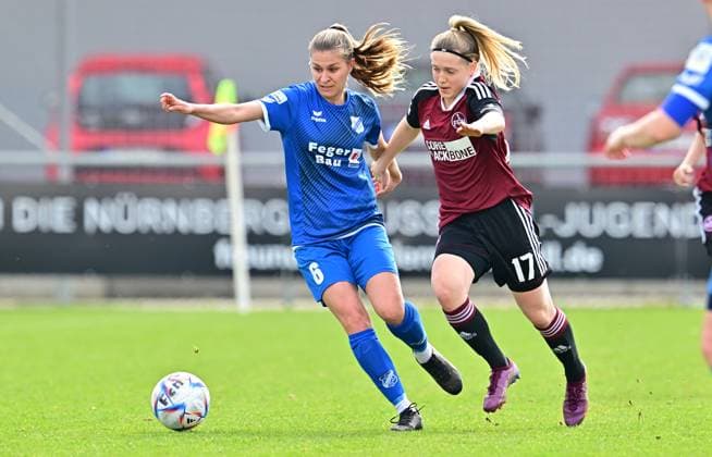 Football, Women, 2.BL, 1. FC Nürnberg - SC Sand
