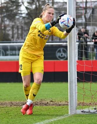 19 03 2023 football women season 2022 2023 2 Bundesliga 17 matchday 1 FC Nürnberg FCN Club SC Sand Sportfoto Zink regulations prohibit any use of photographs as image sequences and or quasi video Stella Busse 12, SC Sand