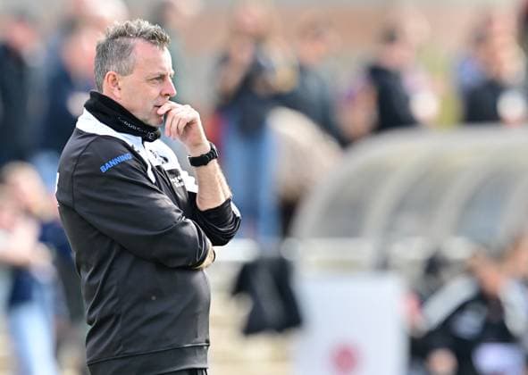 19 03 2023 football women season 2022 2023 2 Bundesliga 17 matchday 1 FC Nürnberg FCN club SC Sand Sportfoto Zink regulations prohibit any use of photographs as image sequences and or quasi video Alexander Fischinger coach SC Sand