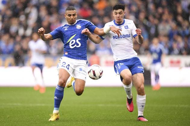 Football, RC Strasbourg - AJ Auxerre