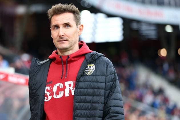 Sport Themen der Woche KW11 SOCCER - BL, RBS vs Altach SALZBURG,AUSTRIA,19.MAR.23 - SOCCER - ADMIRAL Bundesliga, Red Bull Salzburg vs SCR Altach. Image shows head coach Miroslav Klose (Altach).  GEPAxpictures xDavidxGeieregger