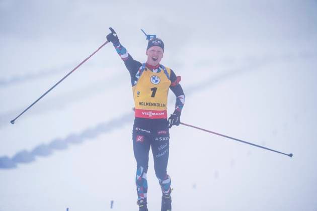 Bilder des Jahres 2023, Sport 03 M?rz Verdenscup skiskyting i Holmenkollen Oslo 20230319. Johannes Thingnes Bo vant herrenes fellesstart i skiskyting i Holmenkollen sondag. Foto: Javad Parsa NTB Oslo Norge EDITORIAL USE ONLY. RESTRICTED USE FOR BETTING COMPANIES Ref:_SPOETcHA8oh290.jpg *** Biathlon World Cup in Holmenkollen Oslo 20230319 Johannes Thingnes Bo won the mens joint start in biathlon in Holmenkollen on Sunday Photo Javad Parsa NTB Oslo Norway EDITORIAL USE ONLY RESTRICTED USE FOR BETTING COMPANIES  Copyright: xJavadxParsax xNTBx