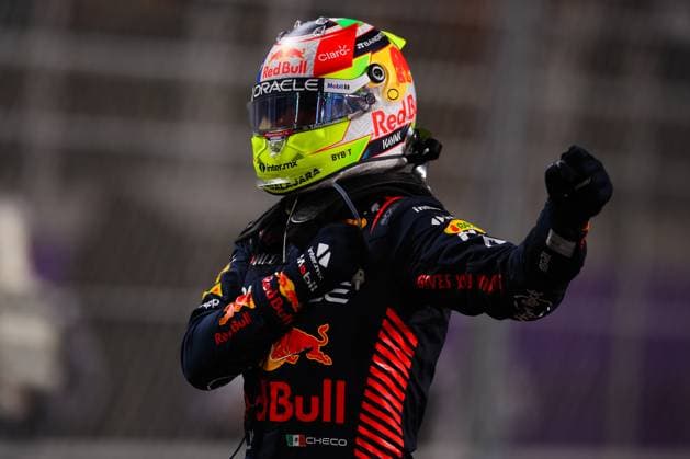PEREZ Sergio (mex), Red Bull Racing RB19, portrait during the Formula 1 STC Saudi Arabian Grand Prix 2023, 2nd round of the 2023 Formula One World Championship, WM, Weltmeisterschaft from March 17 to 19, 2023 on the Jeddah Corniche Circuit, in Jeddah, Saudi Arabia - F1 - SAUDI ARABIAN GRAND PRIX 2023 - RACE DPPI Panoramic  20230319_IMGL0274.JPG